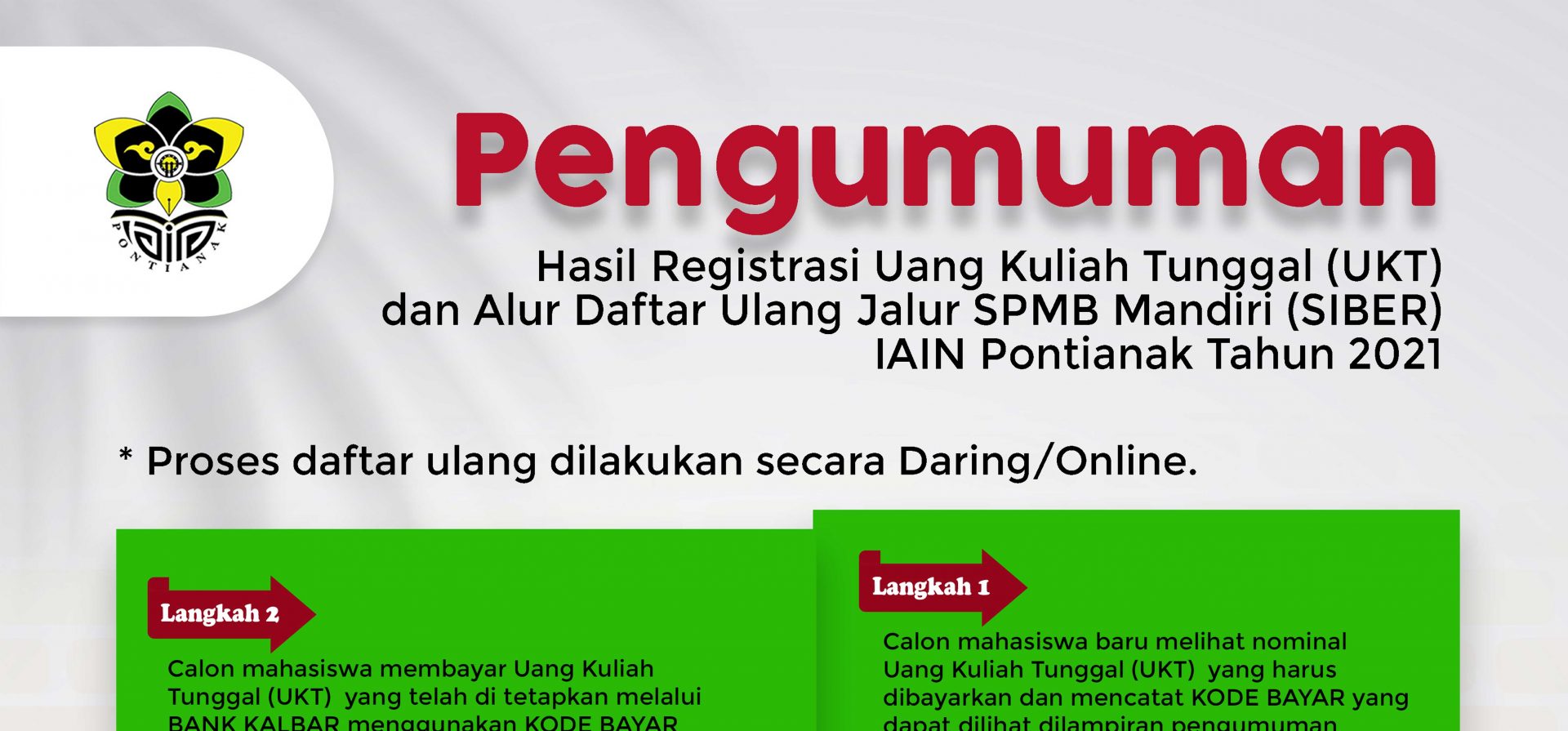 Pengumuman Kelulusan Dan Penetapan UKT SPMB Mandiri (Seleksi Berbasis ...